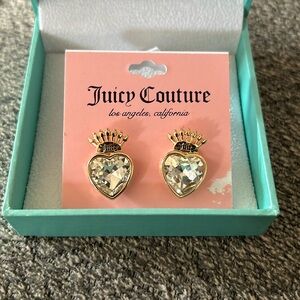 Juicy Couture earrings NEW in a gift box